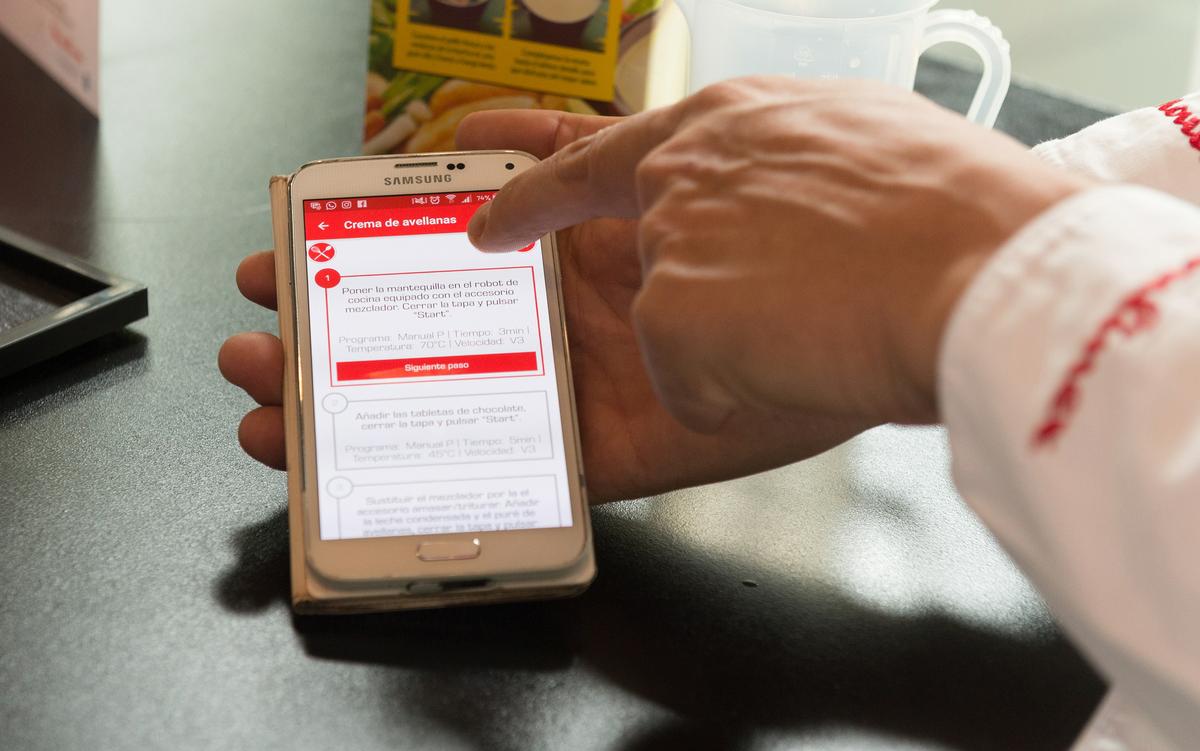 utiizamos el mobil y su app