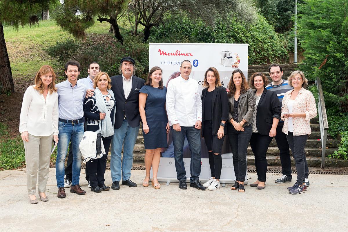 Blogger en el evento