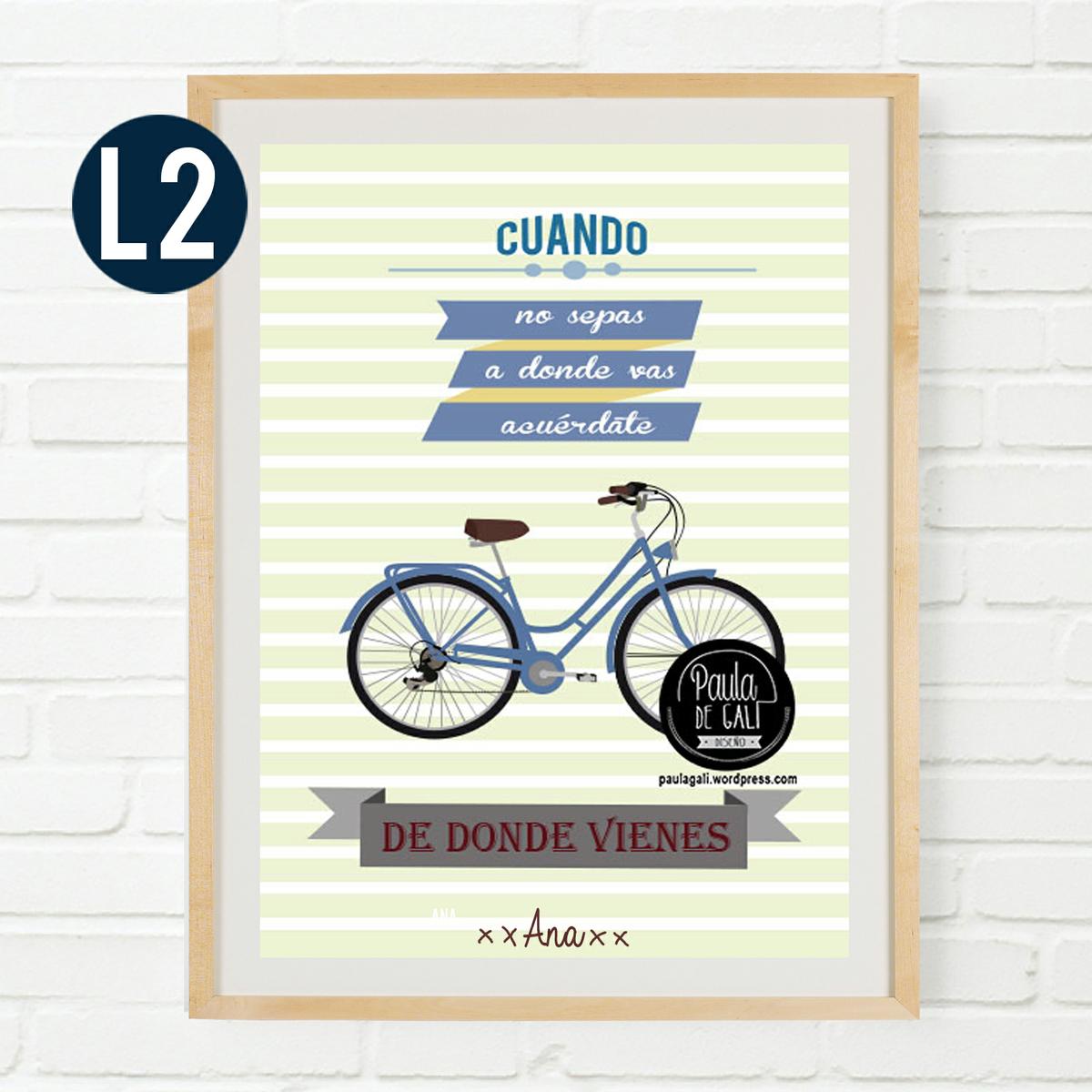 lamina y lienzo personalizado frase