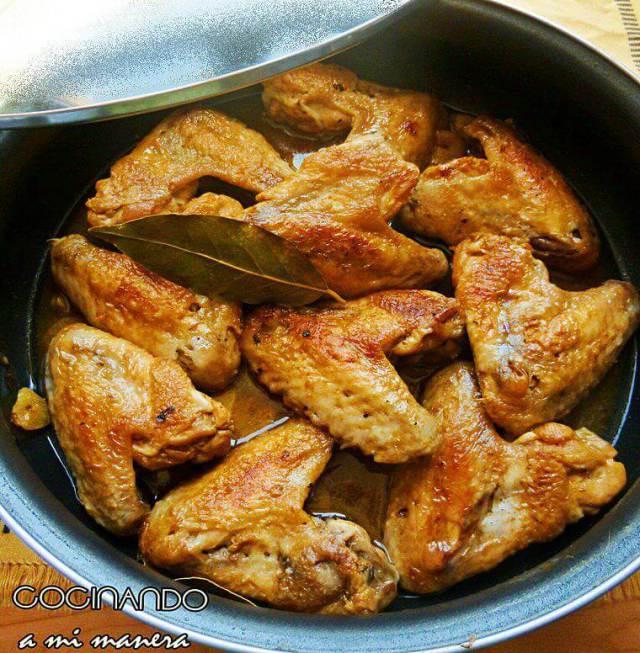 ALITAS DE POLLO AL HORNO