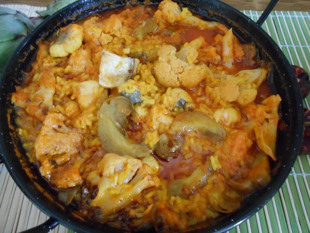 ARROZ CALDOSO CON VERDURAS