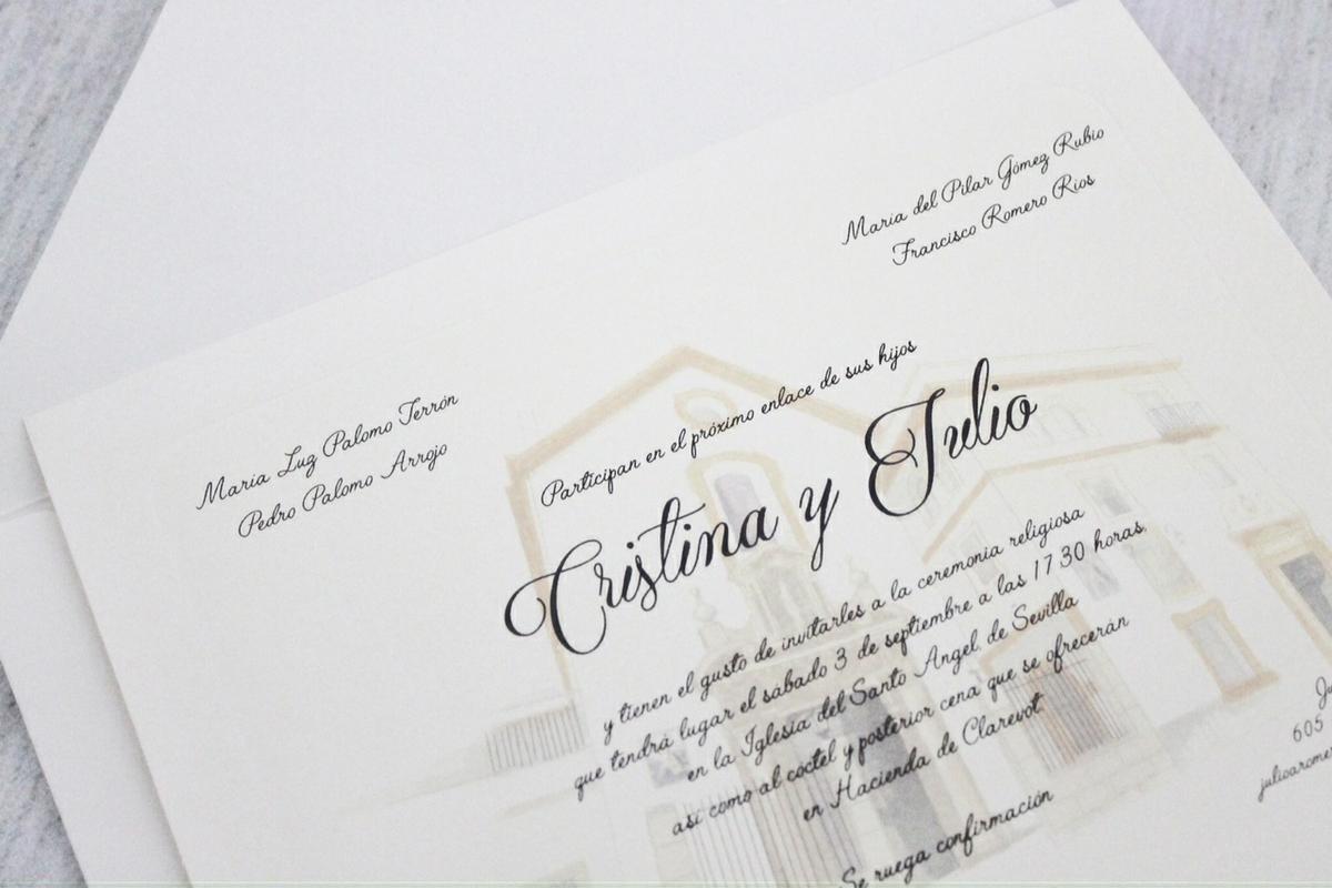 Papelería de boda diseñada por Ingrasur Weddings - Bodasconestilo