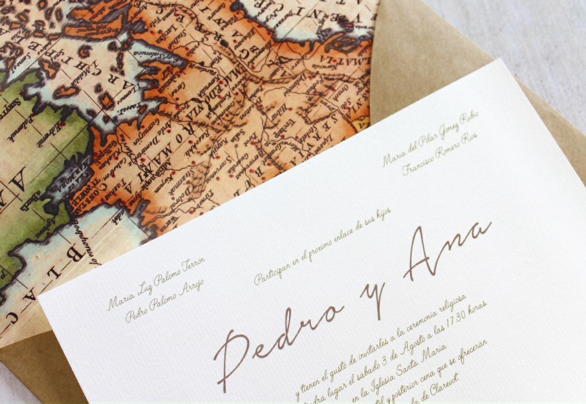 Papelería de boda diseñada por Ingrasur Weddings - Bodasconestilo