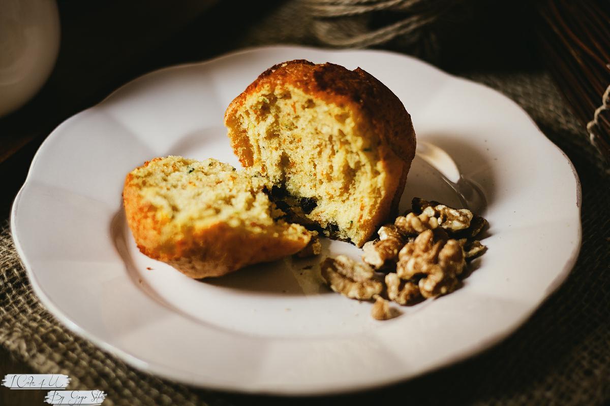 Muffins de Calabacín y Chocolate