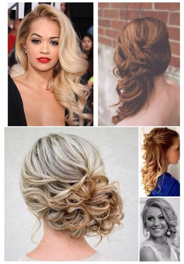 peinados para asistir a una boda de noche