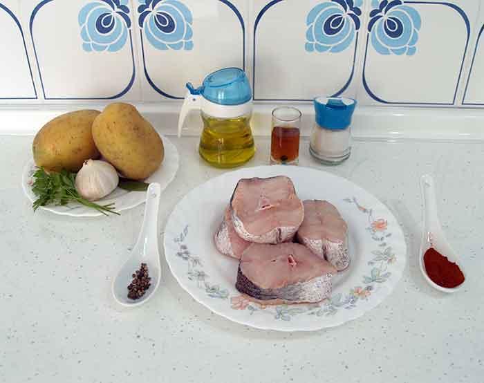 Merluza a la gallega