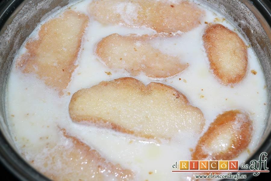 Sopas canas, apartar del fuego