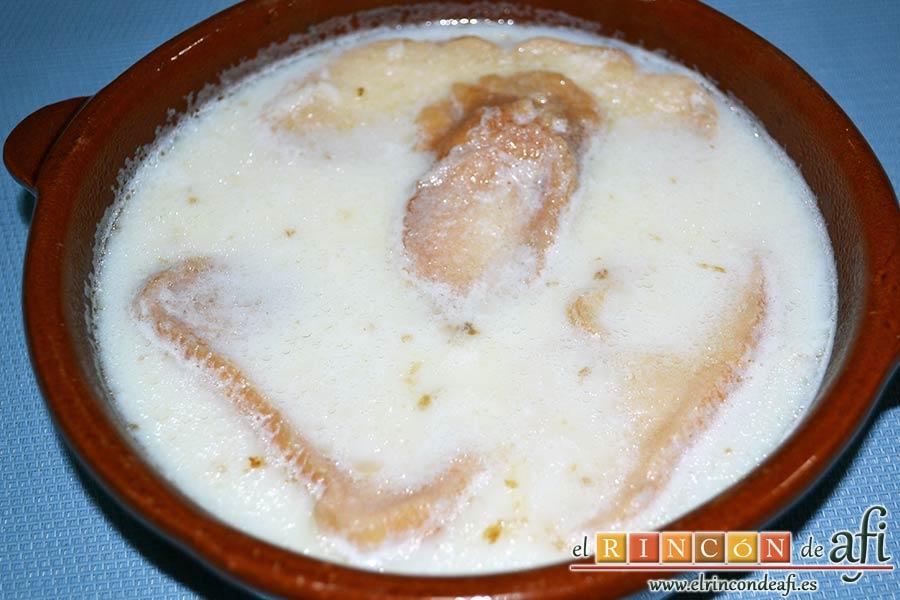 Sopas canas, sugerencia de presentación