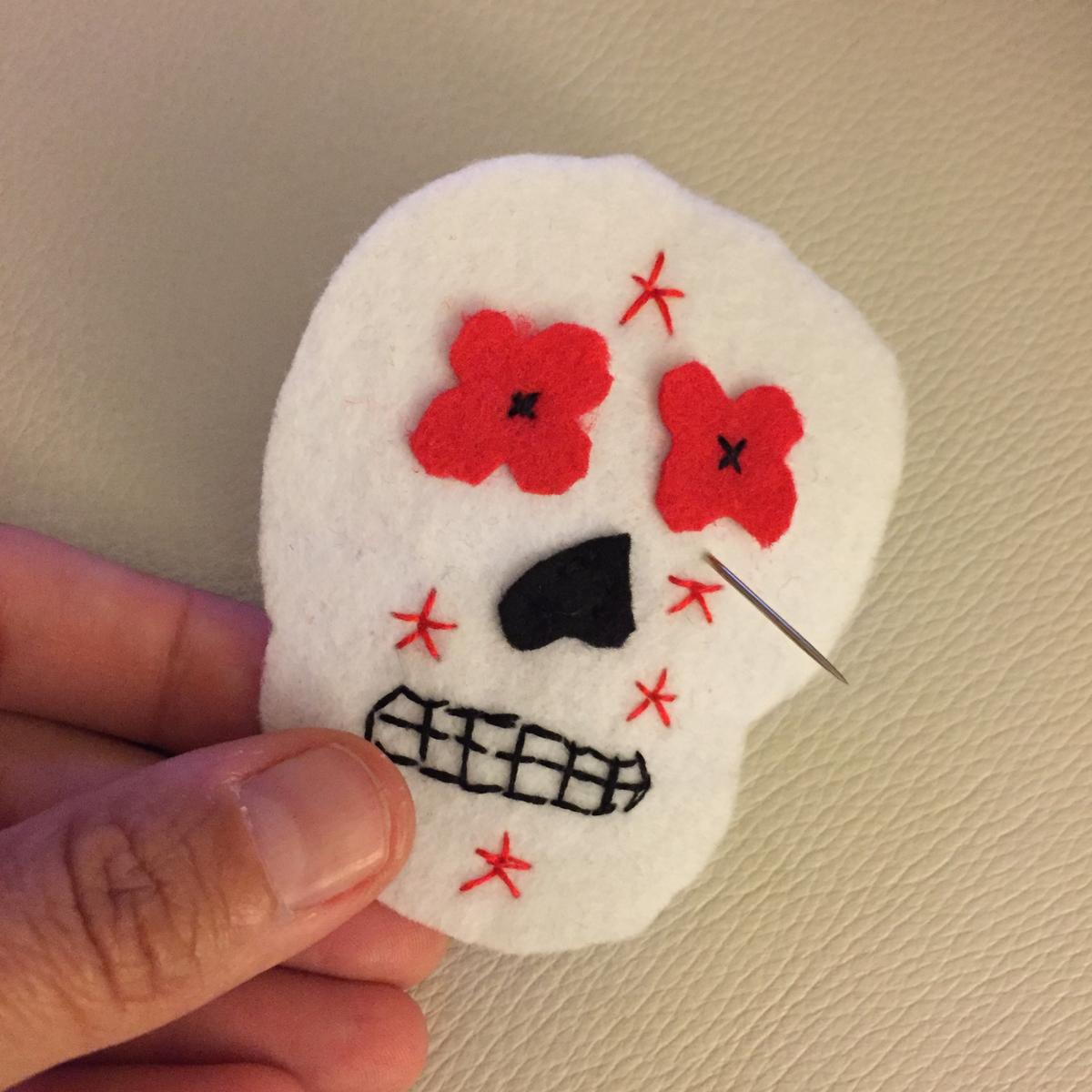 podemos dibujar con hilo para hacer otros detalles