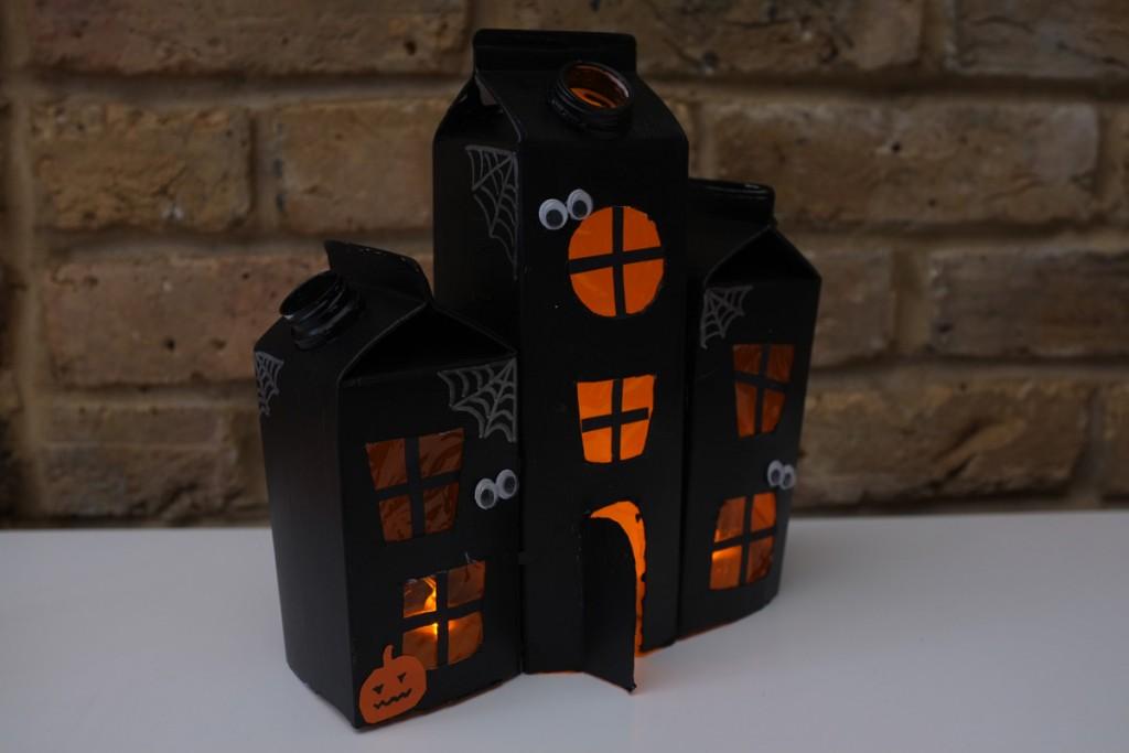 ciudad terrorífica diy halloween