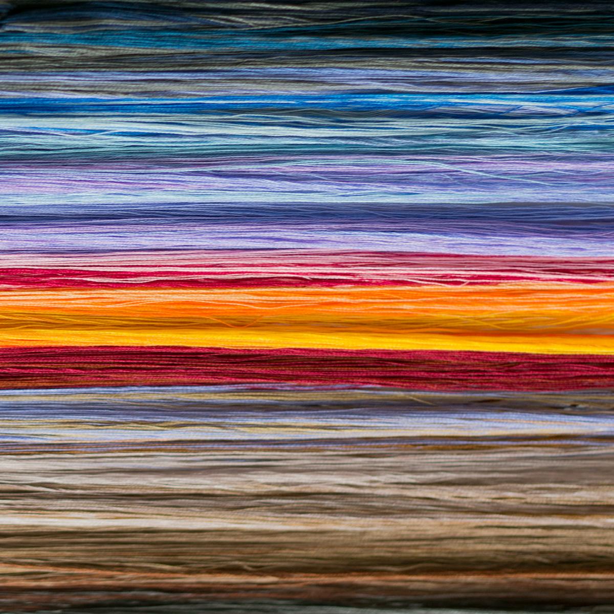 amanecer con hilo, visto en "I am a Mess Blog"