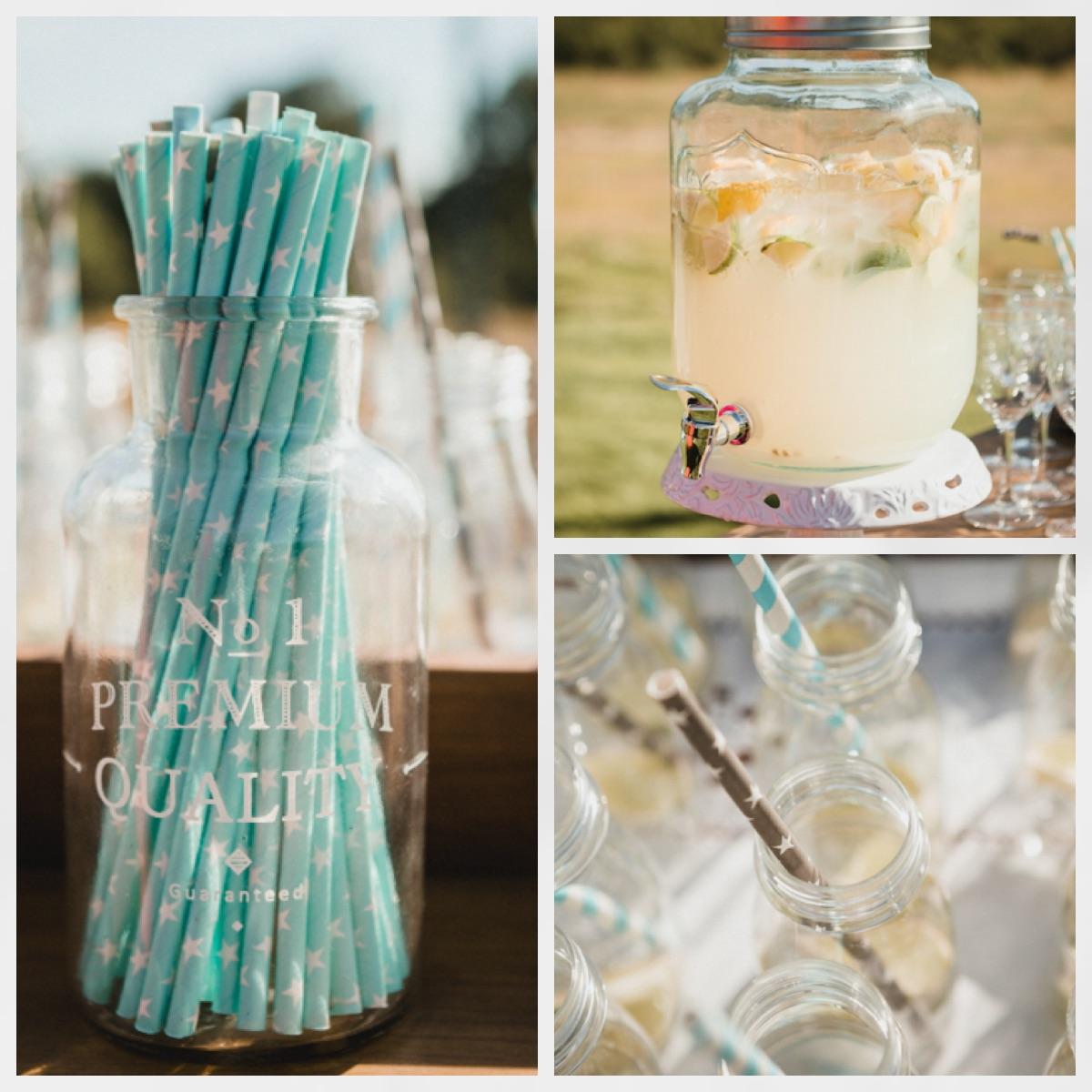 boda, bodas civiles, bodas al aire libre, mesa de limonada boda