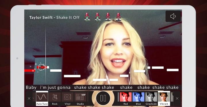 apps karaoke para Android aplicaciones para cantar descargar canciones grabar audio video sonido musica