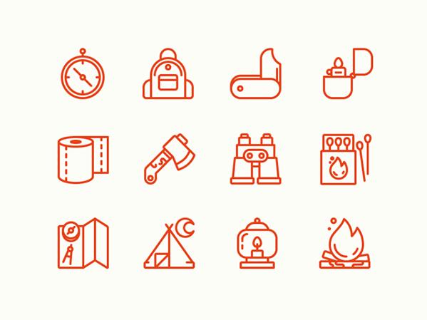 camping-icons