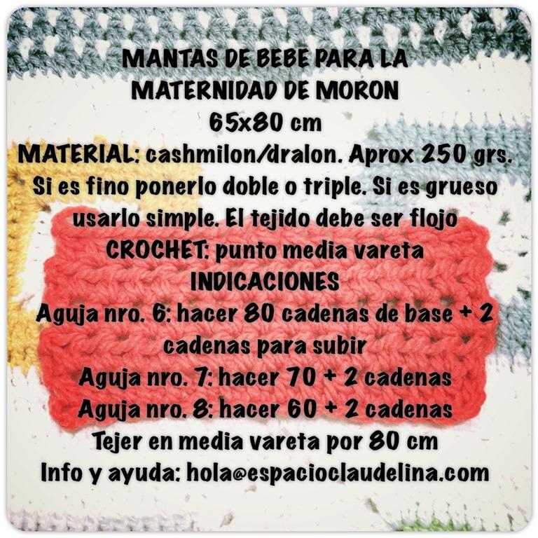 Parón para tejer al crochet