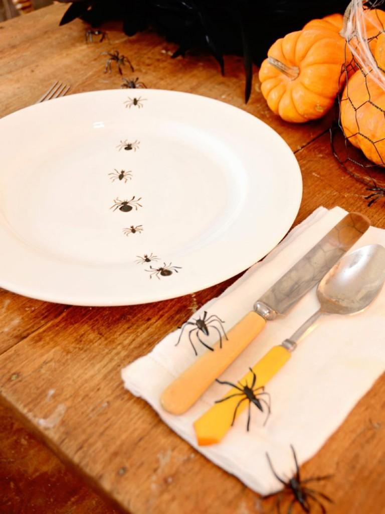 Ideas sencillas para Halloween Mesa