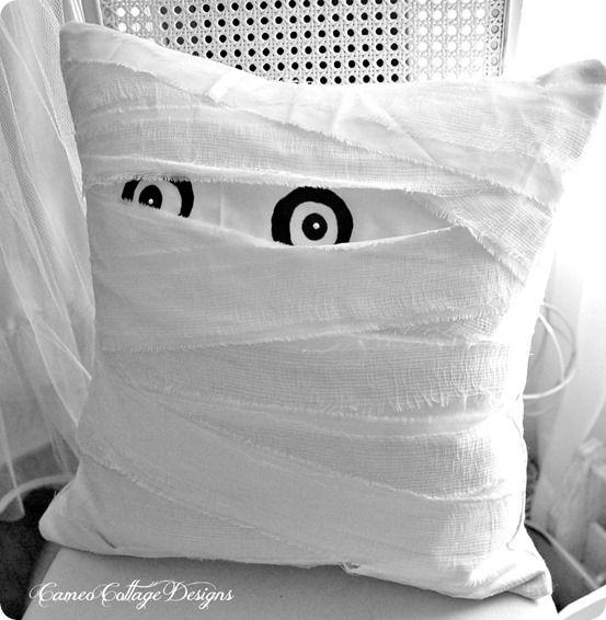 Ideas sencillas para Halloween cojín