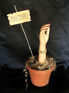 Ideas sencillas para halloween brazo