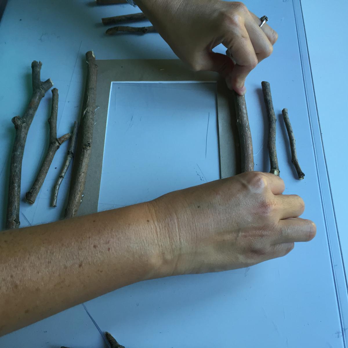 vamos colocando los palos