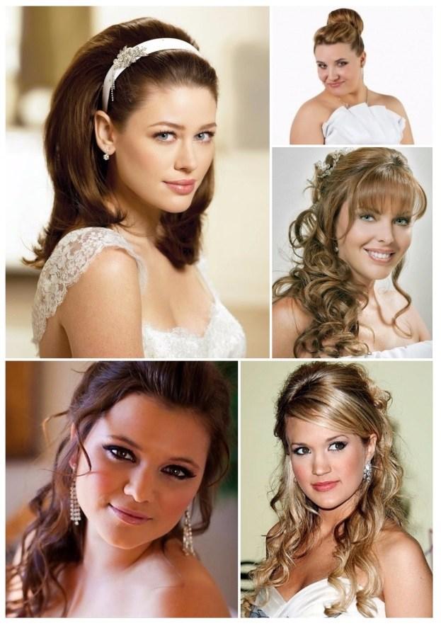 peinados de novia pelo largo ondulado