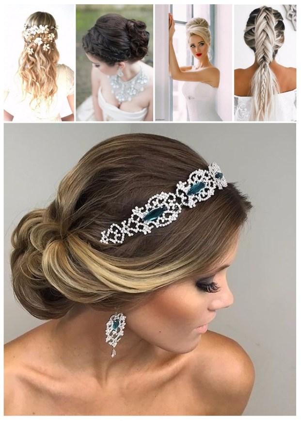 nuevos peinados de novia