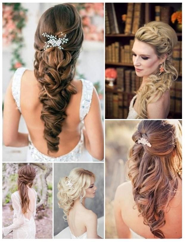 estilos de peinados de novia