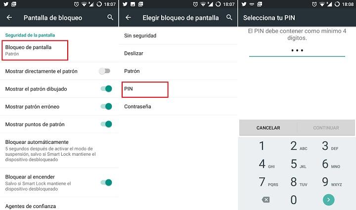 Cómo encriptar cifrar un teléfono android seguridad tarjeta micro SD contraseña PIN acceso bloquear