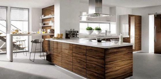 diseno-de-barra-de-cocina-de-madera-y-tablero-blanco