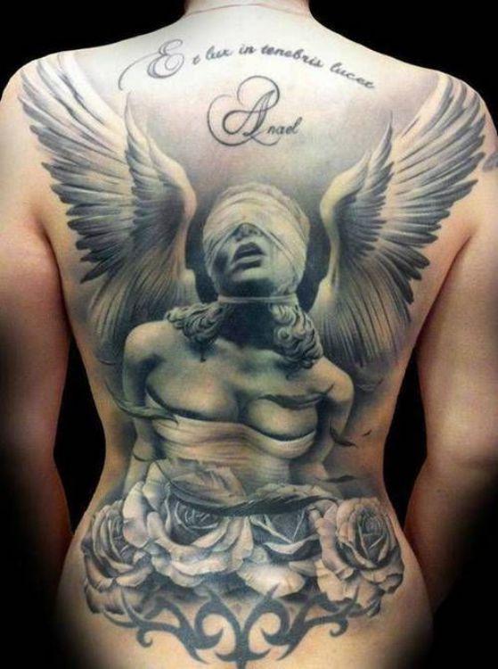 tatuajes-de-ángeles