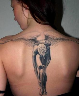El significado de los tatuajes de alas de ángel, Entretenimiento Cultura  Pop