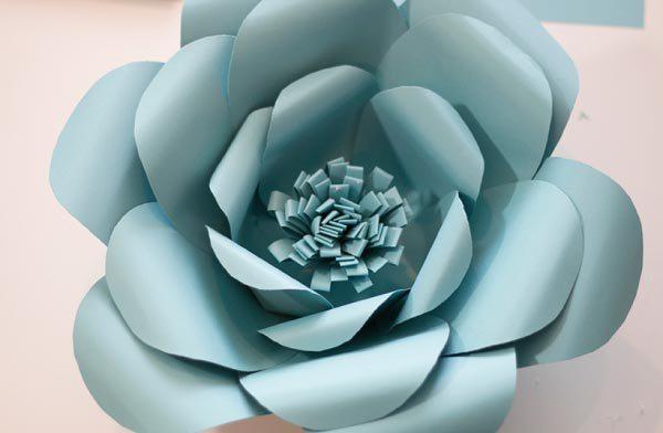 DIY Flores gigantes de papel | Manualidades