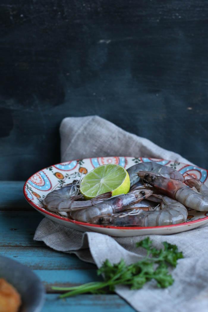 Langostinos del blog Pintando las nubes