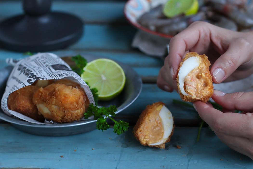 Receta para aprender a hacer huevos rellenos