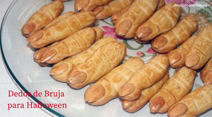 Dedos de Bruja para Halloween