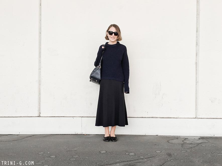 Trini | The Row skirt Céline ballerinas