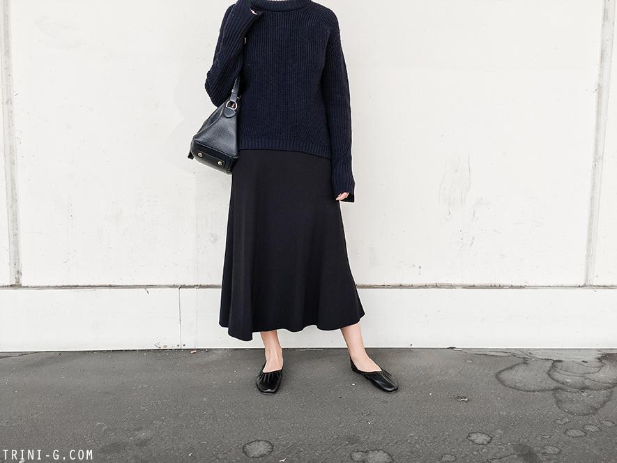 Trini | The Row skirt Céline ballerinas