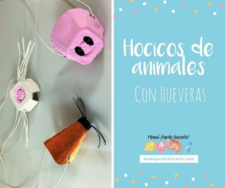 hocicos de animales con hueveras