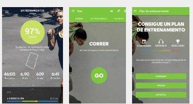 aplicación entrenamiento ejercicio
