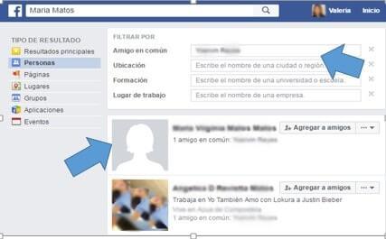 aplicar los filtros de búsqueda