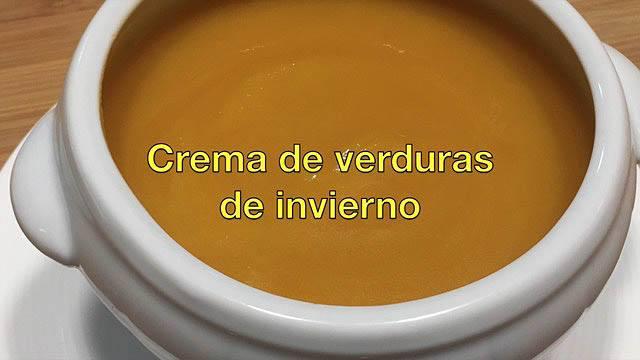 Crema verduras receta moulinex