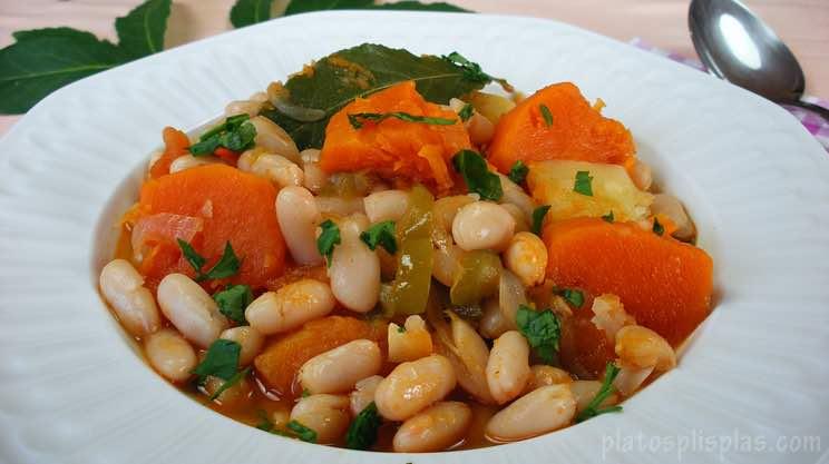 potaje-de-alubias-con-calabaza