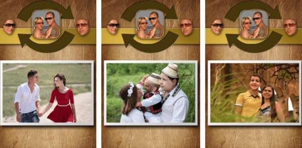 cambiador de caras android