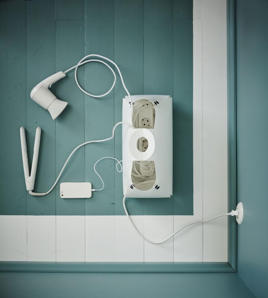 novedades para un espacio nórdico cesta de almacenaje de cables