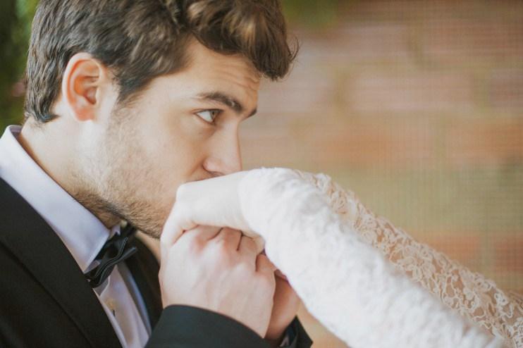 Boda campestre con alma dorada 