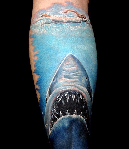 Tatuajes de tiburones pelicula