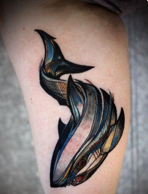 Tatuajes de tiburones maories