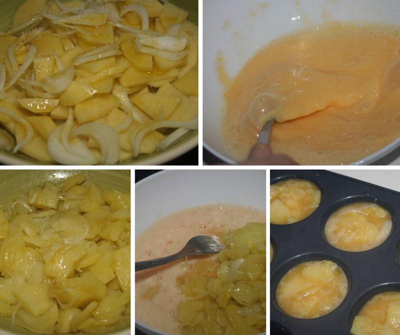 paso a paso tortillitas de patata