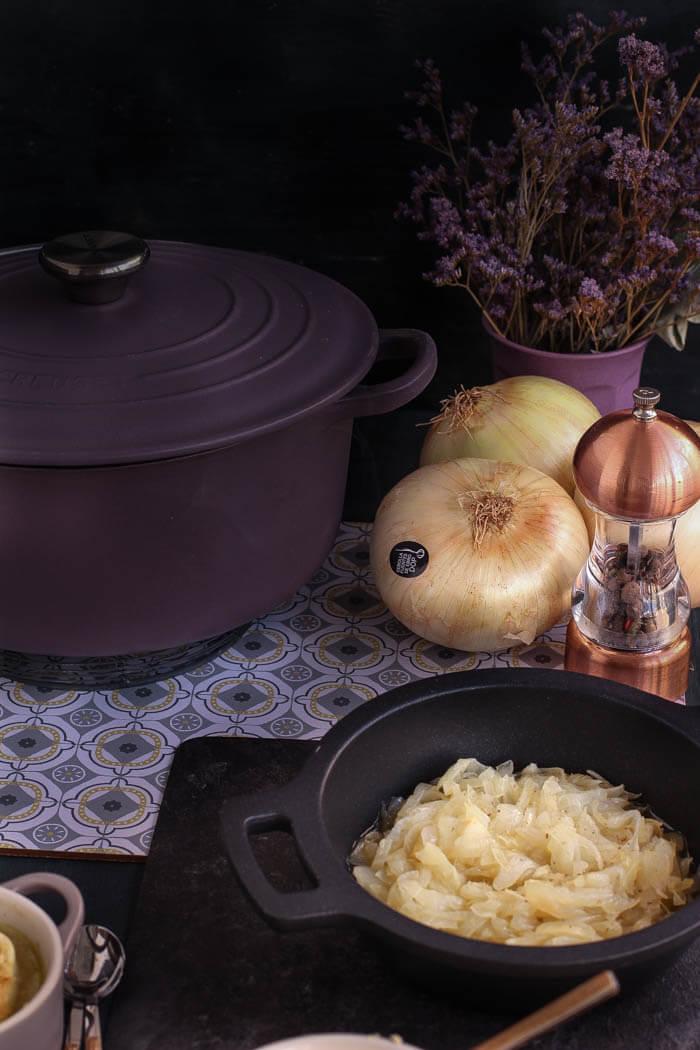 Cebolla caramelizada del blog Pintando las nubes