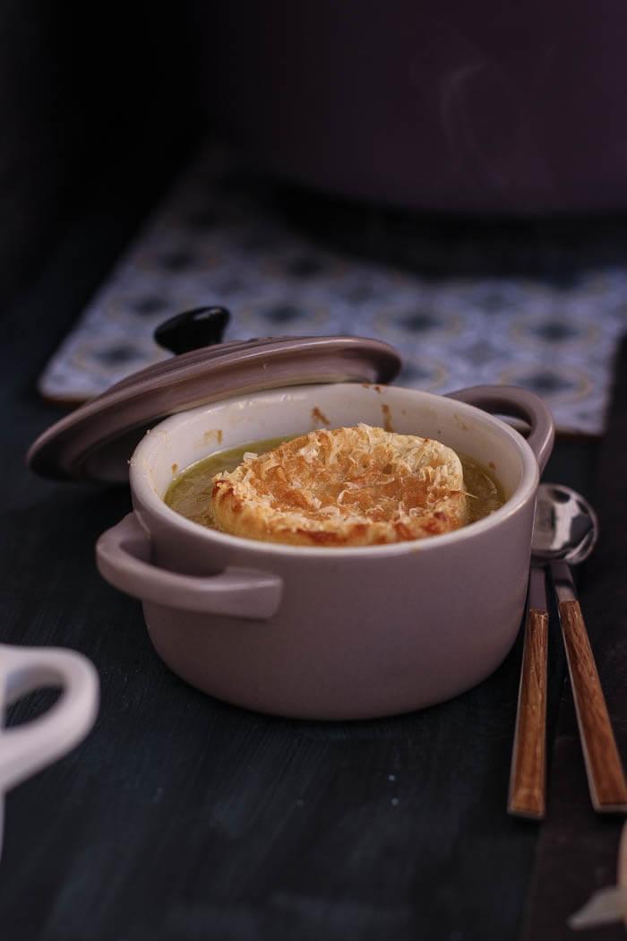 Sopa de cebolla por Pintando las nubes