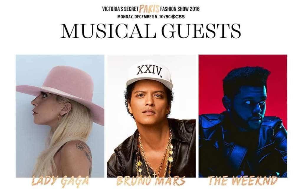 Victorias Secret musical guests